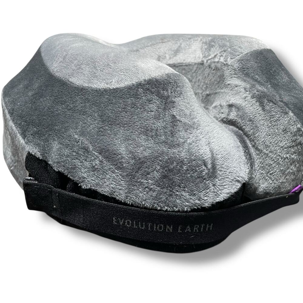 Cabeau Evolution Earth Neck Pillow Memory Foam Travel Support Washable Bag Gray - Picture 2 of 13